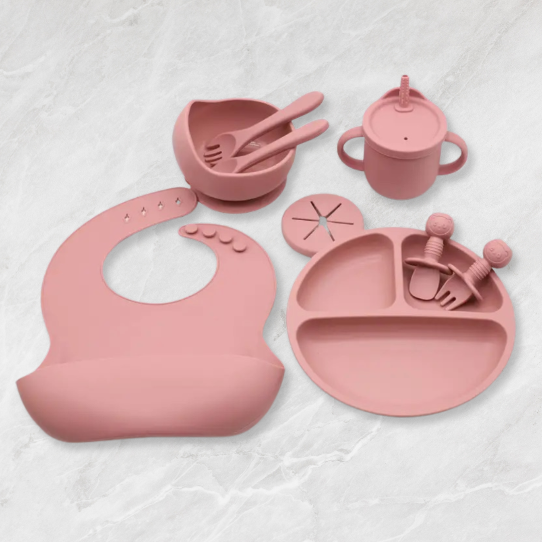 10pc Silicone Feeding Set