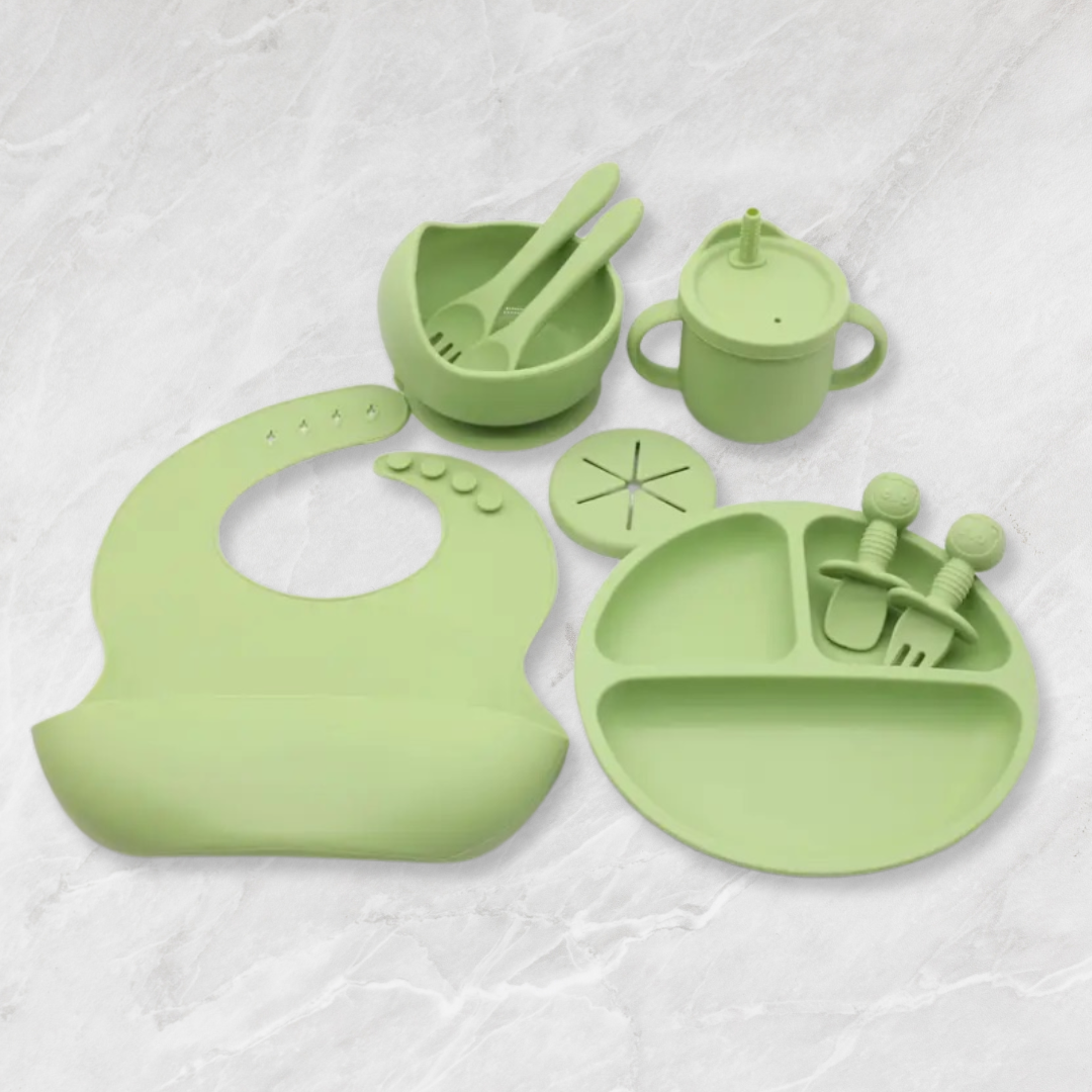 10pc Silicone Feeding Set